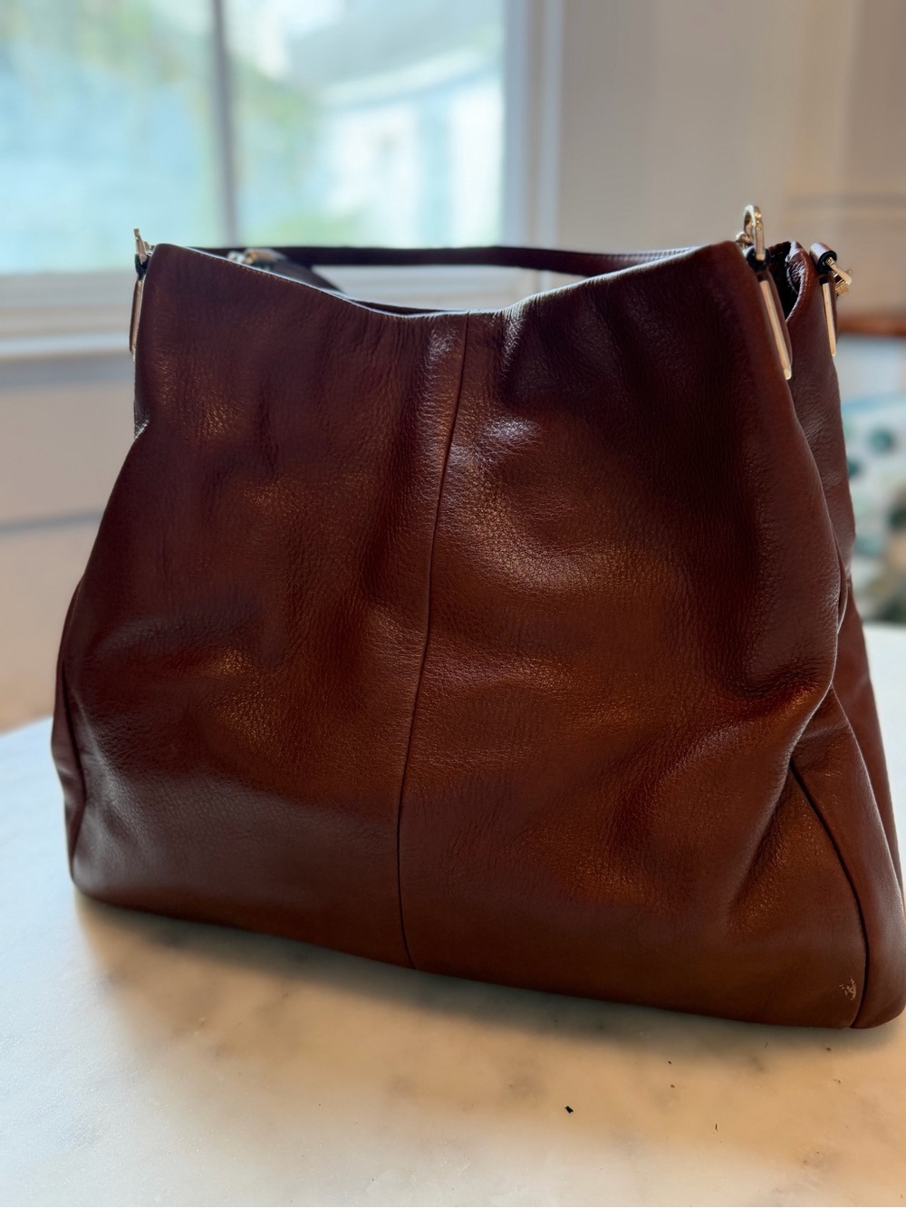 Coach Leather Hobo Bag